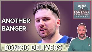 NBA Fantasy Basketball: Doncic Dominates in 12-Game Recap #NBA #fantasybasketball