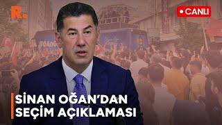 Sinan Oğan, seçim sonuçlarıyla ilgili açıklama yapıyor #SONDAKİKA