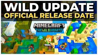 The New Minecraft Wild Update OFFICIAL RELEASE DATE News (Minecraft 1.19)