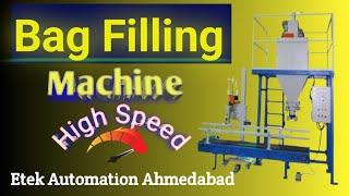 Bag Filling Machine Manufacture In Gujarat India | 50 kg Bag packing machine Ahmedabad | बेग फिलिंग