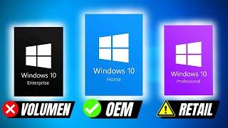  ¿Qué LICENCIA COMPRAR para Windows? Legal y Barato - OEM, RETAIL, VOLUMEN