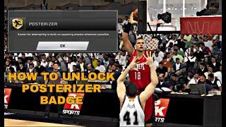 HOW TO UNLOCKED THE POSTERIZER BADGE IN NBA2K20 MOBILE 