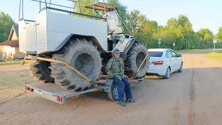 НА ВЕЗДЕХОДЕ ТАМ, ГДЕ ЕЩЁ НИКТО НЕ ЕЗДИЛ// РЫБАЛКА В ВЕПССКОМ ЛЕСУ.