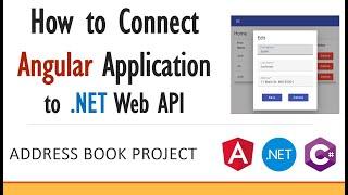 How to Connect Angular Application to .NET Web API