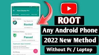 2022 New Method One Click Root|No Pc No TWRP No Kingroot |100% Rooting Any Android Version 11.10.9.8