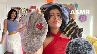 ASMR | Thrift Haul and Try-on