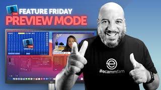 Editing While Live Streaming in Ecamm Live (Preview Mode Tutorial)