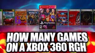 How Many Games Can you Install on a Xbox 360 RGH in 2022?