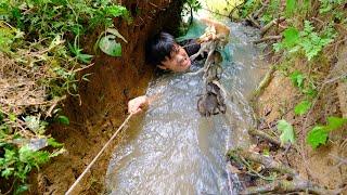 Clean up the garden and return the land to the old owner - trap field frogs - Building Free Life