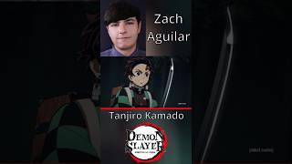 Voice Actors from Anime - Zach Aguilar #demonslayer #cyberpunk2077 #onepunchman