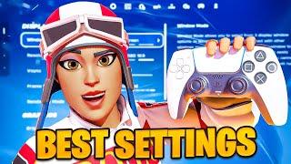 *NEW* BEST Fortnite Controller Settings + Sensitivity for Chapter 6! (PS4/PS5/Xbox/PC)