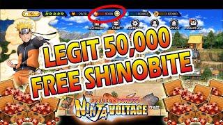 How to Get Free SHINOBITE in Naruto X Boruto Ninja Voltage 2024  100% LEGIT [Android/iOs]