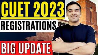 CUET 2023 Registration Big Update #cuet