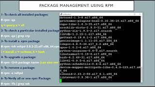 53   Package management using RPM