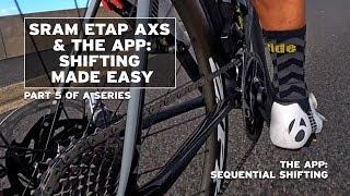 SRAM Red eTap AXS - review: App and sequential shifting