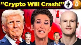 "Crypto Will Crash Like Never Before!" - Rachel Maddow (Debunking MSNBC)