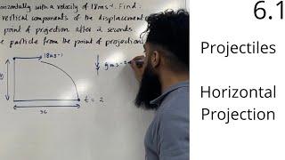 Edexcel A Level Maths: 6.1 Projectiles (Horizontal Projection)