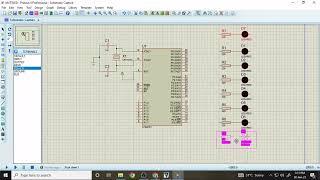 LED Blinking - 8051 Microcontroller using Keil and Proteus