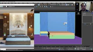 3dsMax Tutorials, Learn 3D Interior Modeling from Scratch in 3dsmax ( Part 1)