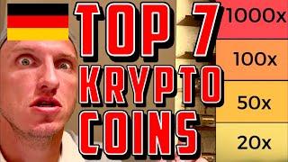 Beste 7 Krypto Coins Käufe Jetzt!!! Diese Krypto Altcoins könnten EXPLODIEREN bis 2025!!!