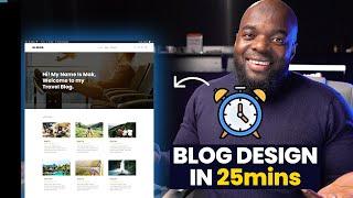 How To Make A Blog In Less Than 25 Mins