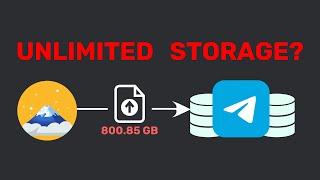 HACKING Telegram for Unlimited Storage