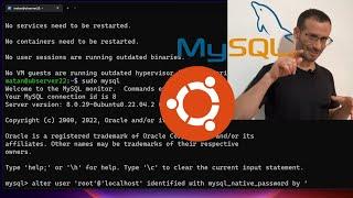 How to install mysql and phpmyadmin on ubuntu 22.04