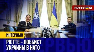 Первый ВИЗИТ на новом ПОСТУ – в УКРАИНУ. О чем РЮТТЕ говорил с ЗЕЛЕНСКИМ?