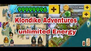 Klondike Adventures  Unlimited Energy and gems  with Gameguardian 2022