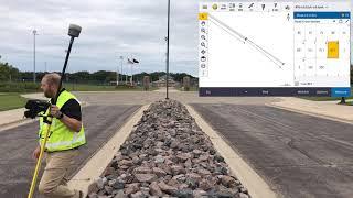 Linework & Measure Codes in Trimble Access