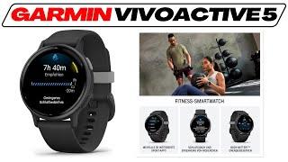 Garmin Vivoactive 5 im Test Vergleich 2024  GPS Fitness-Tracker Smartwatch Testsieger