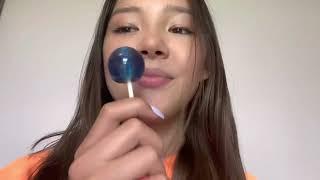 Lollipop Licking and Mouth Sounds ASMR NO TALKING