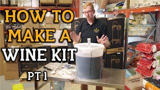 Learn How To Make Wine At Home In This Easy 3 Part Series!  Part 1 Starting Your Wine.