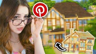 pinterest decides what i build in the sims 4