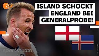 England – Island Highlights | EM-Testspiel | sportstudio