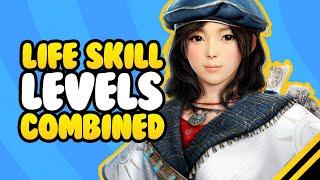  Life Skill Levels Combined Account Wide! (Black Desert)