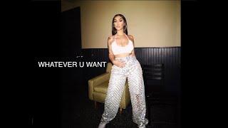 [FREE] Queen Naija Type Beat "Whatever U Want" (R&B Smooth Acoustic Instrumental)