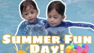 A Summer Fun Day with the Twins | BinnsVlogs