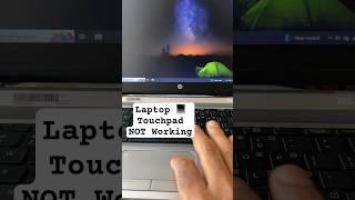 Laptop Touchpad NOT Working #laptoprepair #computertips