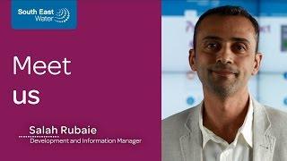 South East Water careers - Salah Rubaie, Development and Information Manager
