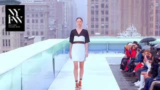  NEW YORK FASHION WEEK. AMAZING RUNWAY SHOW IN A ROOFTOP IN SOHO MANHATTAN. #fashion