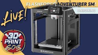 Flashforge Adventurer 5M - Unboxing & First Look