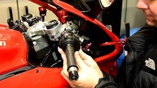 How to install a Panigale throttle spacer kit