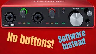 Focusrite Scarlet 4i4 3rd Generation -- Direct Monitoring & product review