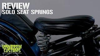 Solo Seat Springs Review For Custom Motorcycles, Choppers and Bobbers