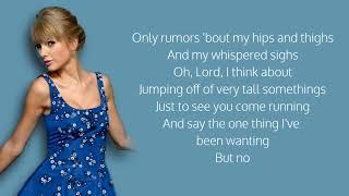 Taylor Swift - Is It Over Now? lyrics