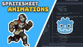 2D Platformer Spritesheet Animations (Godot 4)