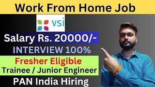 VSI Work From Home Job 2024 | VSI वर्क फ्रॉम होम जॉब 2024 | Online Job At Home | Remote Job 2024 |