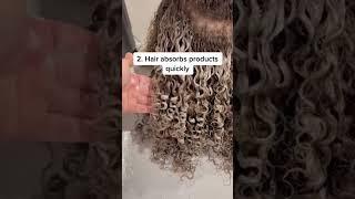 5 SIGNS YOU HAVE HIGH POROSITY HAIR #curlyhair #hairtips #hairporosity #highporosity