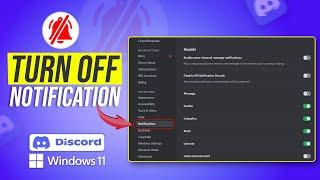 How to Turn Off the Discord Notification Sound on PC | Disable Discord Notification Sound